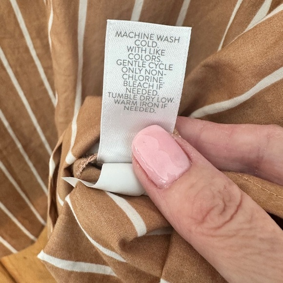 J Jill Oversized 100% Cotton Button Down Shirt Size Medium (runs large!) - Picture 6 of 8